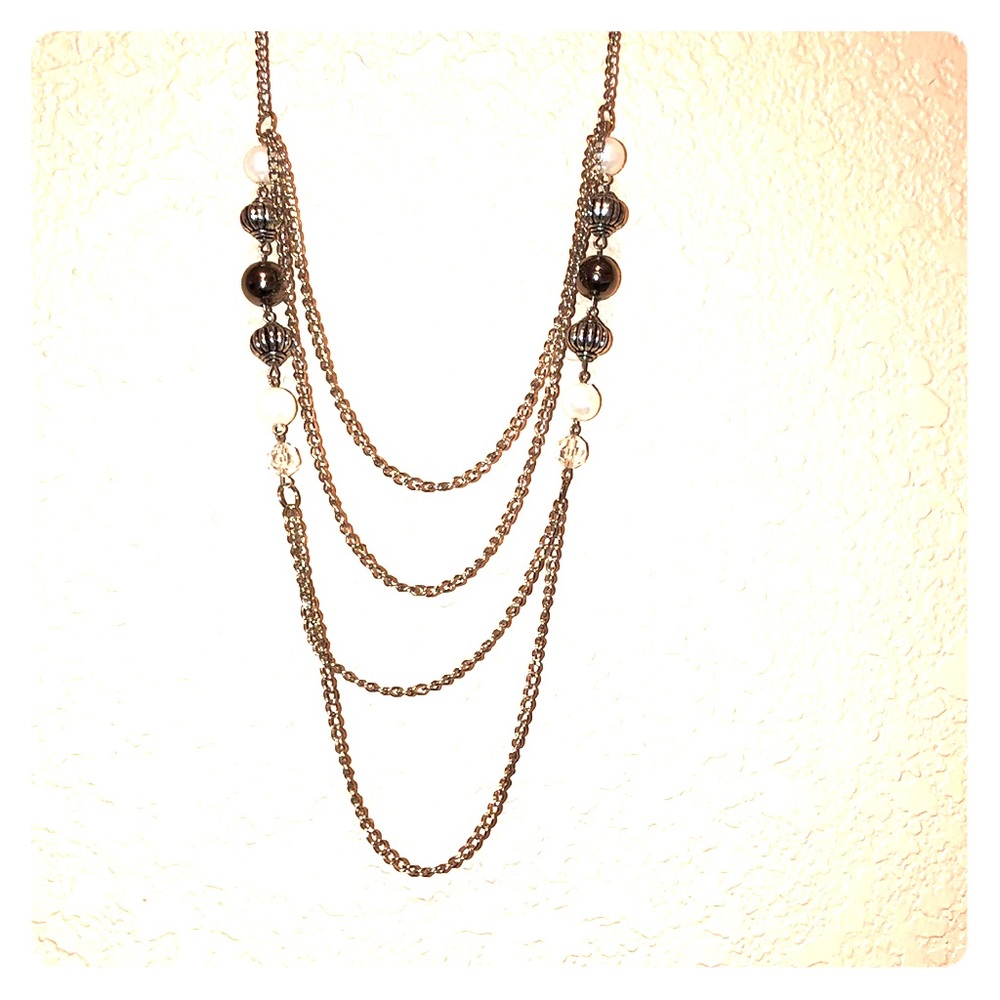 Silver necklace